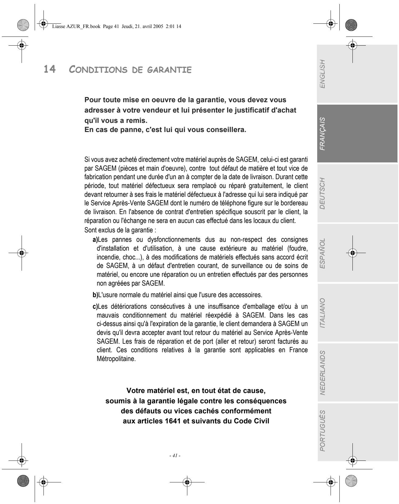 SAGEM PHOTO EASY 160 - LE PRODUIT - 5