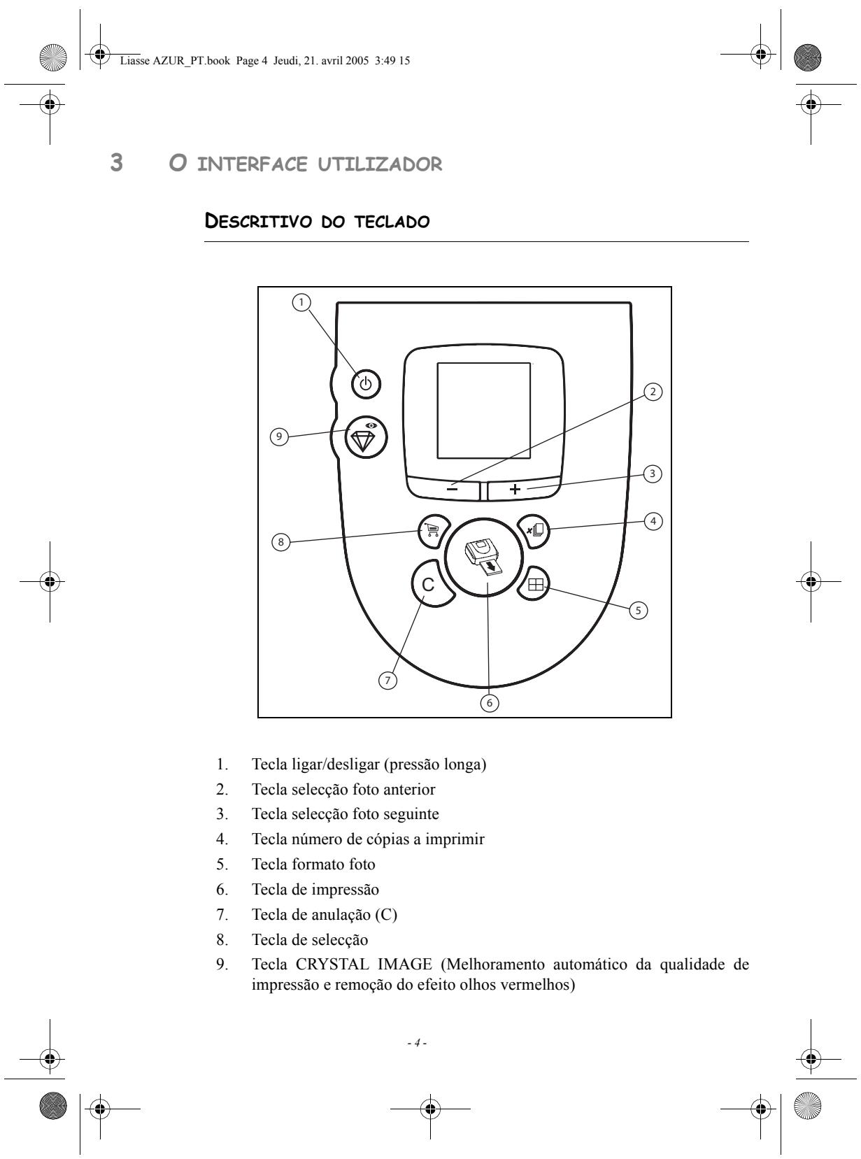 SAGEM PHOTO EASY 160 - Recomendações e instruções de segurança - 8