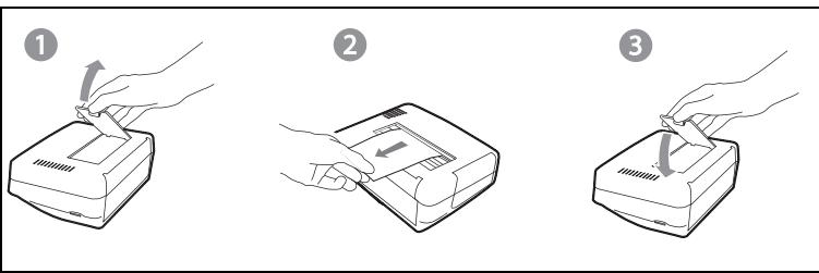 SAGEM PHOTO EASY 160 - CLEANING THE PRINT HEAD - 5