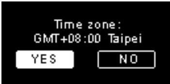 SAGEM RM50 - Huso horario - 1