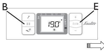 SAUTER BIJOU - Comment déverrouiller les commandes? - 1