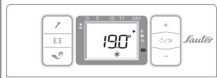 SAUTER BIJOU - SCHERM ACTIVEREN - 2