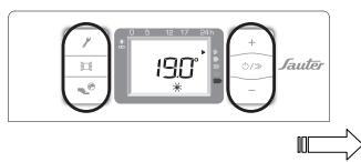 SAUTER BIJOU - SCHERM ACTIVEREN - 1