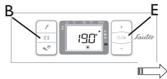 SAUTER BIJOU - Comment verrouiler les commandes? - 1