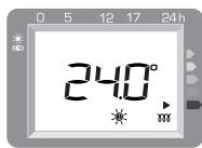 SAUTER BIJOU - Comment modifier la temperature souhaitée? - 6