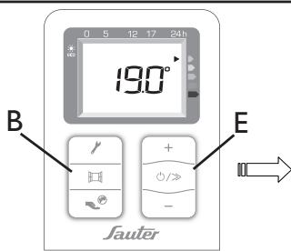 SAUTER CINTO - Comment déverrouiller les commandes? - 1