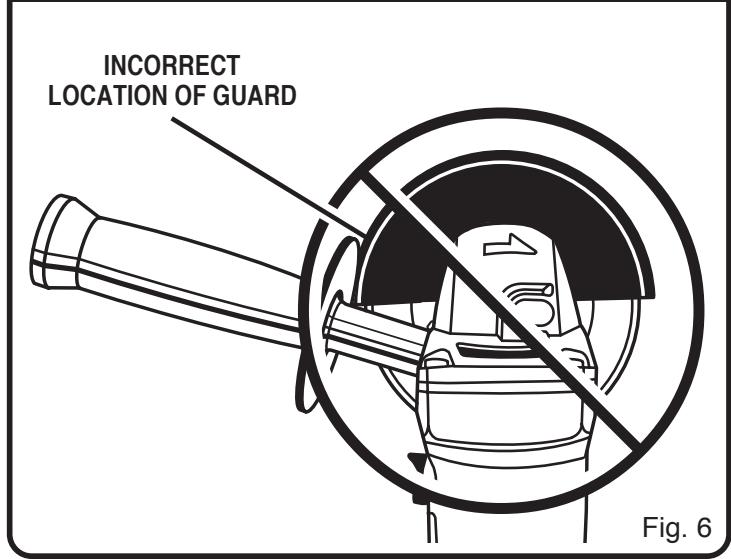 RYOBI AG401 - DANGER: - 3
