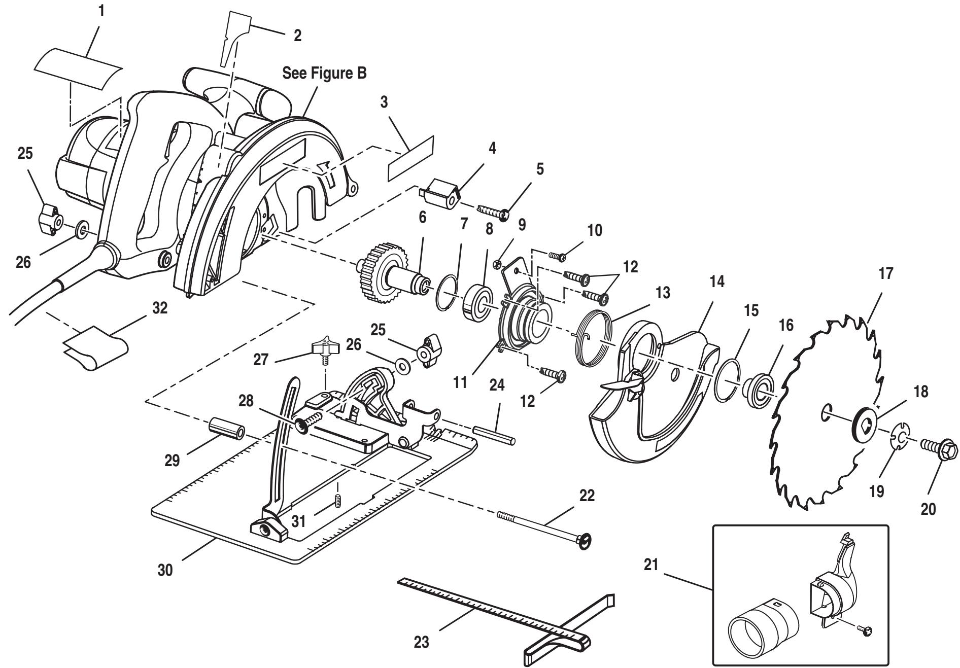 RYOBI CSB131 - 1