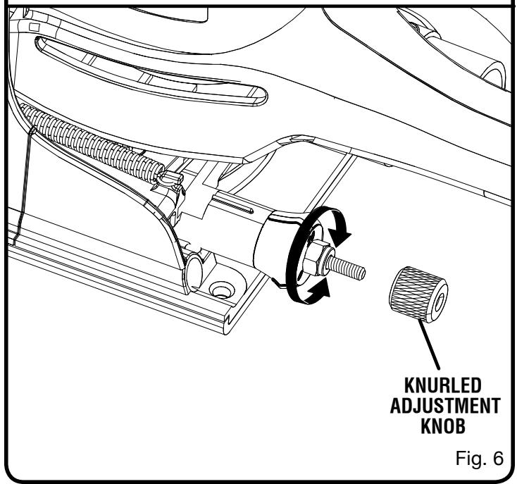 RYOBI JM82K - MAKING FINE ADJUSTMENTS - 2