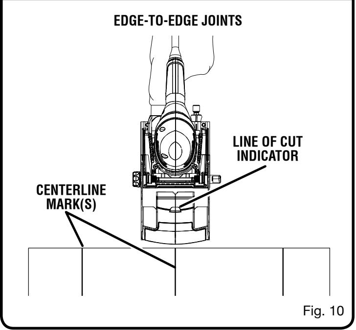 RYOBI JM82K - MAKING EDGE-TO-EDGE JOINTS - 2