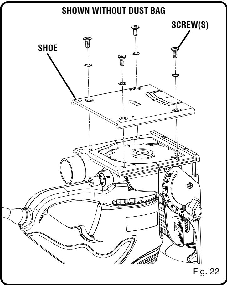 RYOBI JM82K - REPLACING THE BLADE - 1