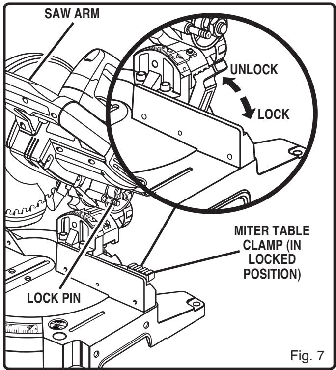 RYOBI MS181 - MITER TABLE CLAMP - 1