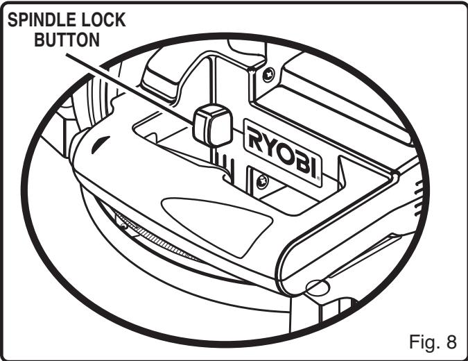 RYOBI MS181 - SPINDLE LOCK BUTTON - 1