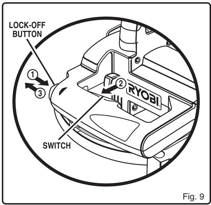 RYOBI MS181 - LOCK-OFF BUTTON - 1