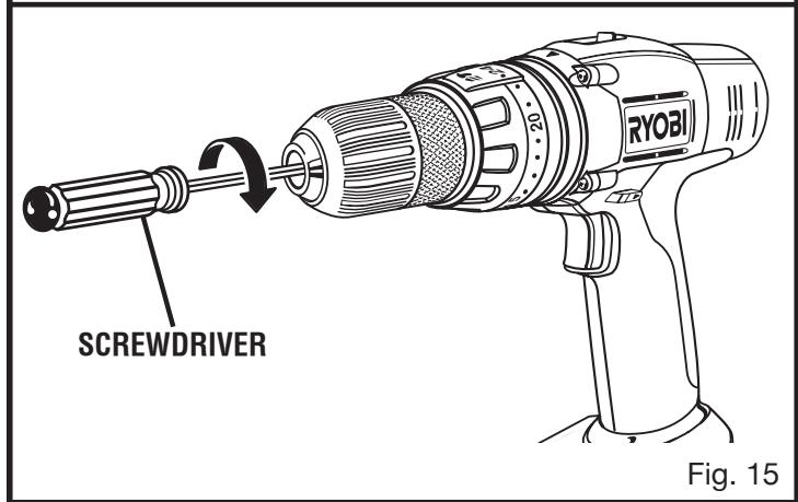 RYOBI P220 - See Figures 14 - 16. - 2