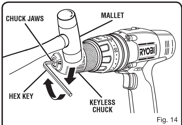 RYOBI P220 - See Figures 14 - 16. - 1