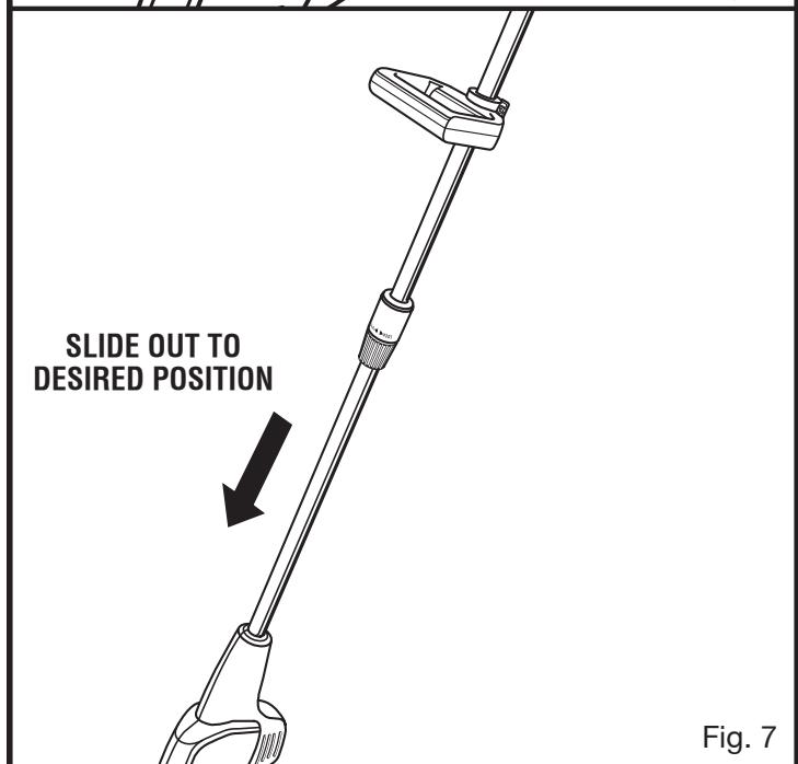 RYOBI P2500 - ADJUSTING THE SHAFT - 2