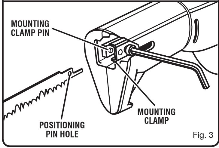 RYOBI P2500 - REMOVING THE BLADE - 2