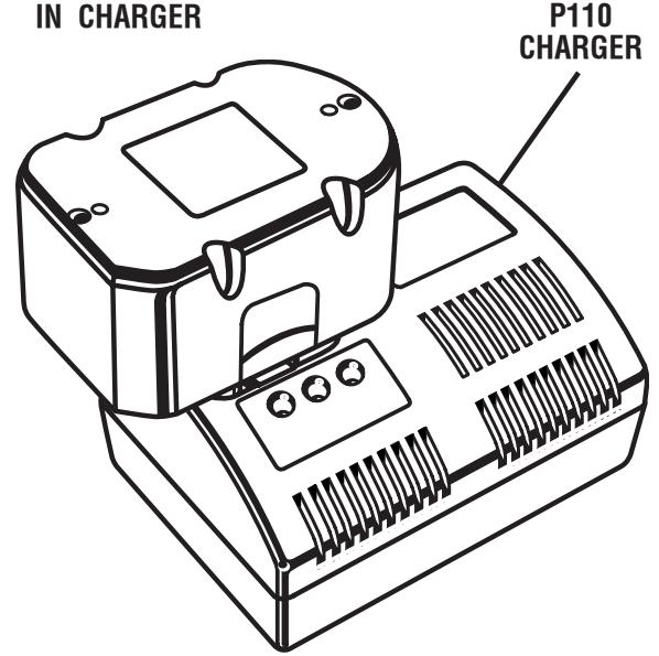 RYOBI P500 - REMOVING THE BATTERY PACK - 2