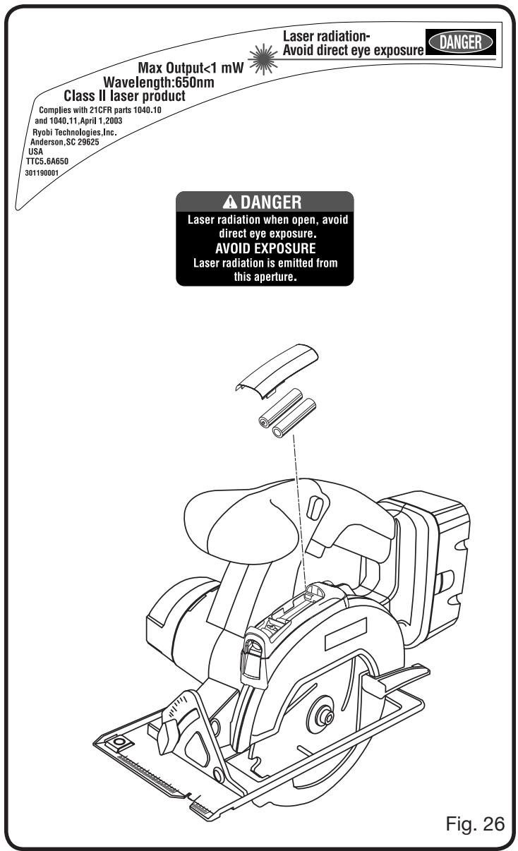 RYOBI P500 - CAUTION: - 1