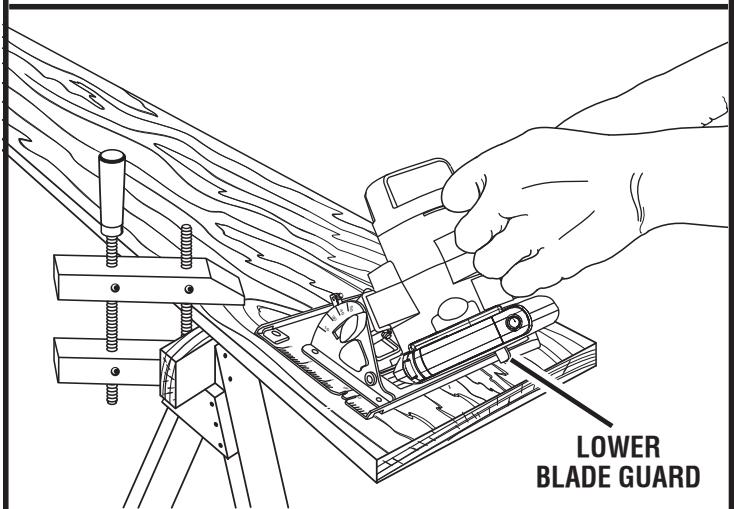 RYOBI P500 - MAKING A BEVEL CUT - 3