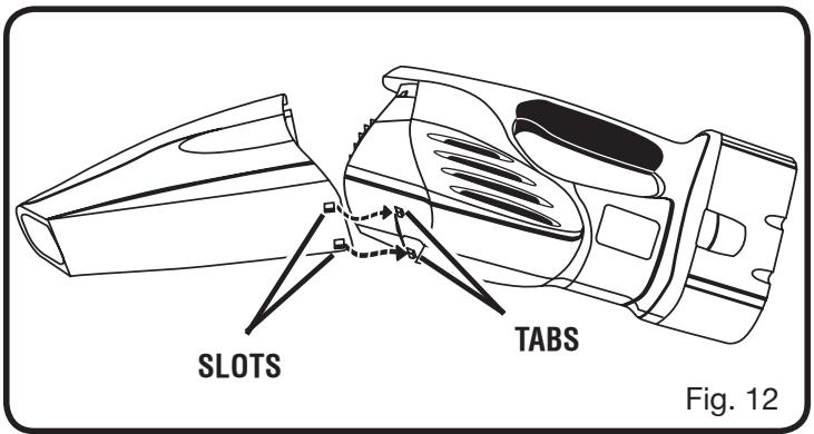 RYOBI P710 - REATTACHING THE DUST BOWL - 1