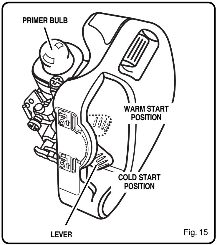 RYOBI PBC-3046B - TO STOP THE ENGINE: - 2