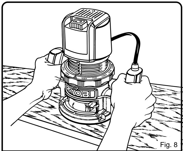 RYOBI R161 - FORCE FEEDING - 1