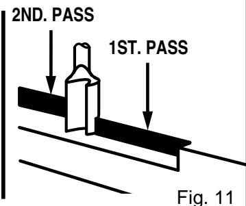 RYOBI R161 - DIRECTION OF FEED AND THRUST - 4