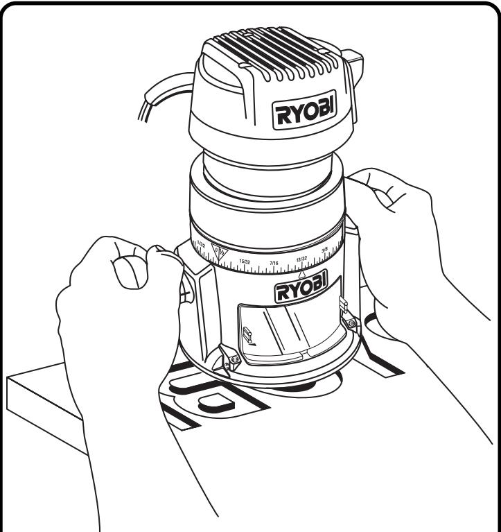 RYOBI R1801M - WARNING: - 1