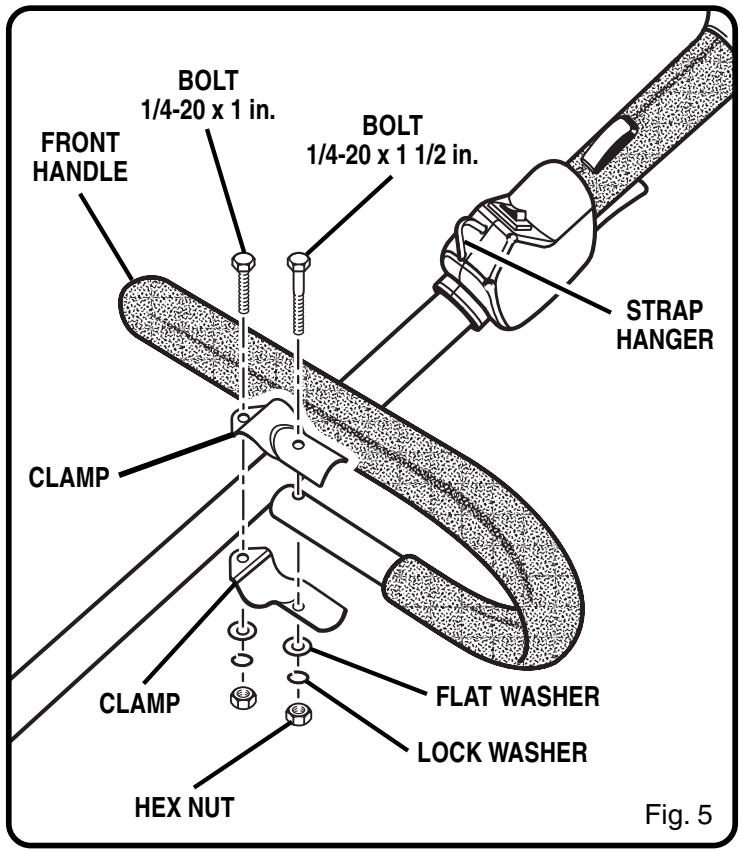 RYOBI RY30000 - ATTACHING THE "J" BARRIER HANDLE - BC30 - 2
