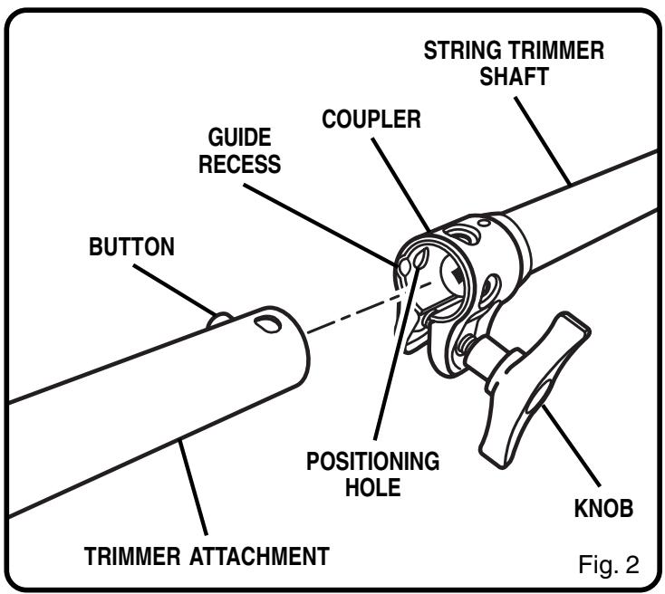 RYOBI RY30000 - ATTACHING THE STORAGE HANGER - 1