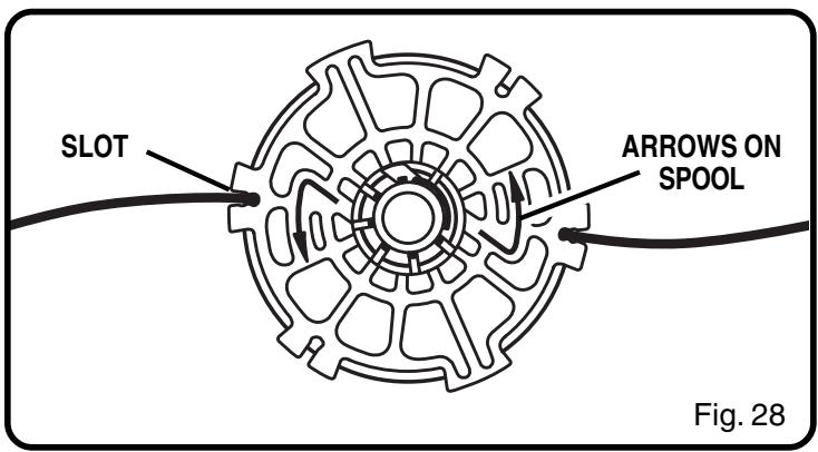 RYOBI RY30000 - To remove the spool retainer: - 3