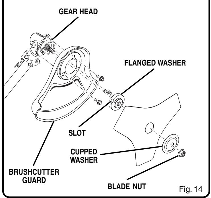 RYOBI RY30000 - INSTALLING THE TRI-ARC® BLADE AND BRUSHCUTTER GUARD - 2