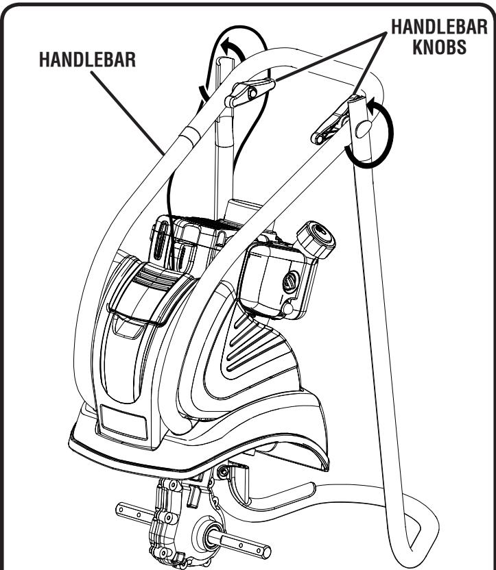 RYOBI RY60511B - POSITIONING THE HANDLEBAR - 1