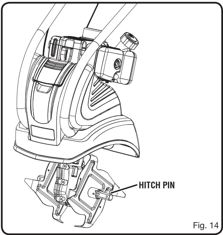 RYOBI RY60511B - To remove the two outer tines: - 1