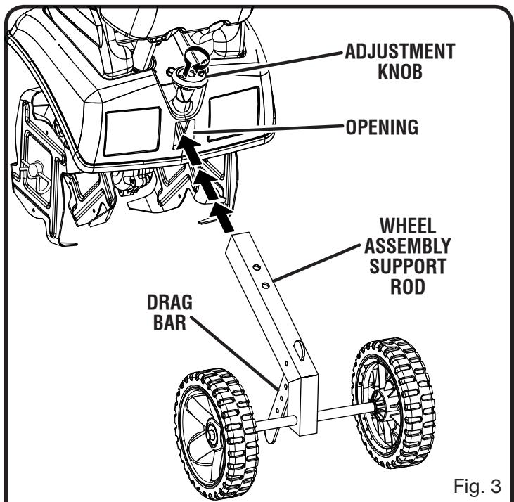 RYOBI RY60511B - INSTALLING THE TINES - 1