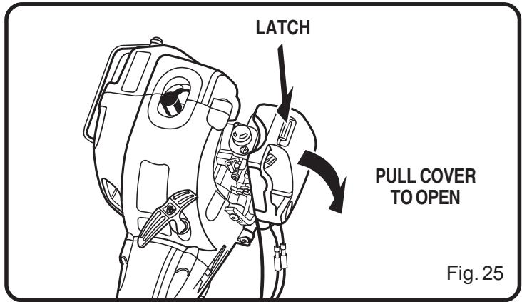 RYOBI RY70105 - REPLACING AND CLEANING AIR FILTER - 1