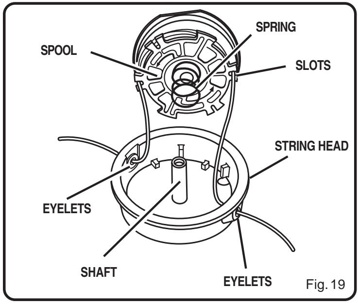 RYOBI RY70105 - SPOOL REPLACEMENT - 2