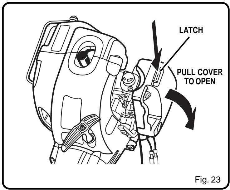 RYOBI RY70107 - REPLACING AND CLEANING AIR FILTER - 1