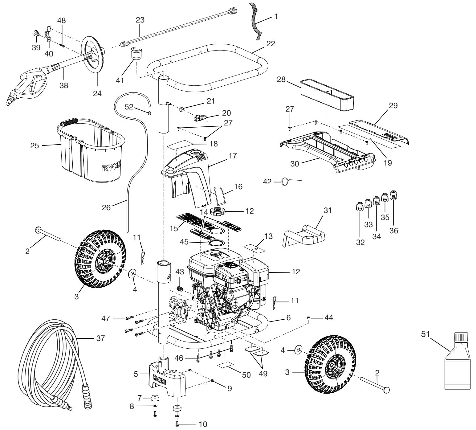 RYOBI RY80030A - 1