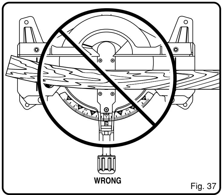 RYOBI TS1351 - CUTTING WARPED MATERIAL - 2