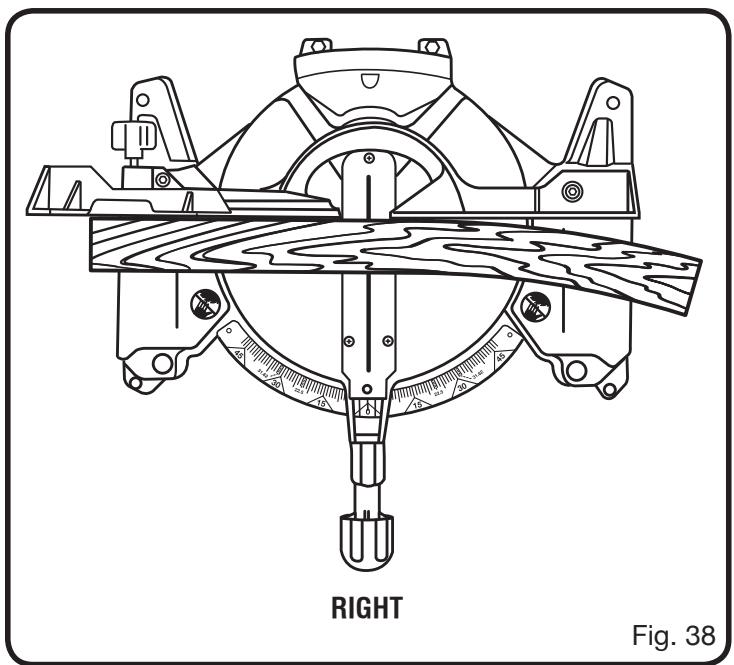 RYOBI TS1353 - CUTTING WARPED MATERIAL - 1