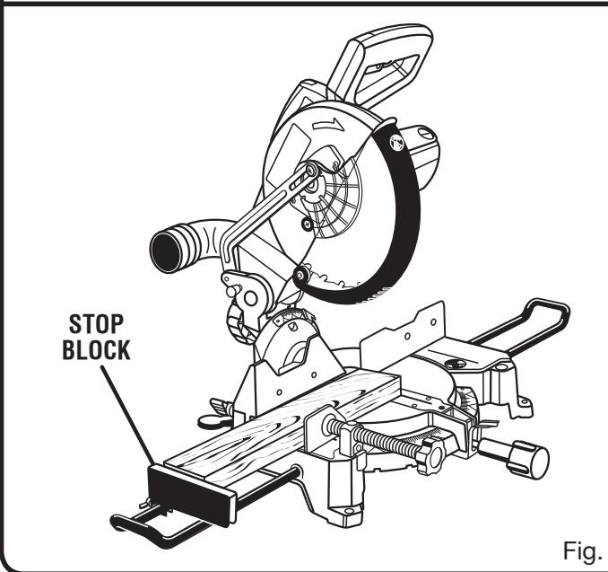 RYOBI TS1353 - STOP BLOCK - 4