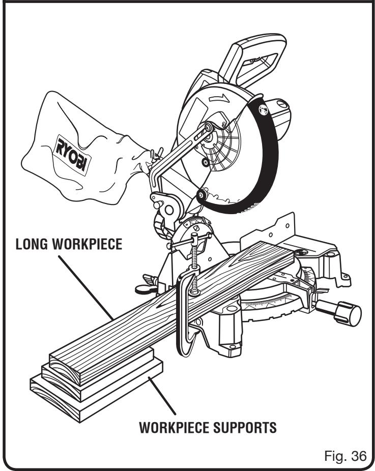 RYOBI TS1353 - TO SUPPORT LONG WORKPIECES - 2