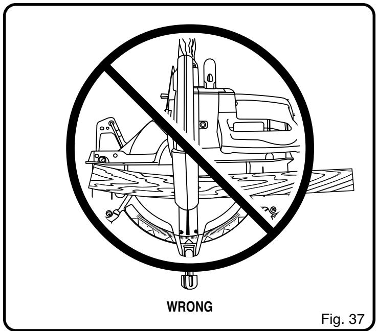 RYOBI TS1551 - CUTTING WARPED MATERIAL - 2