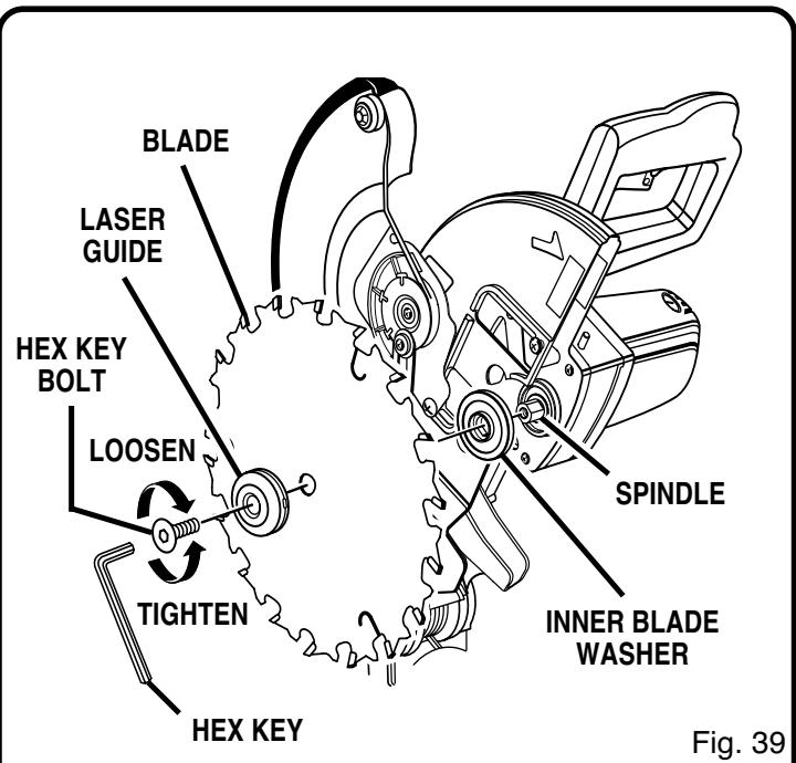RYOBI TS1551 - ALIGNMENT - 1