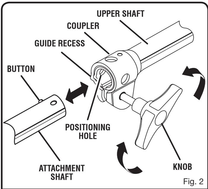 RYOBI ZRRY41002 - ATTACHING THE FRONT HANDLE - 1