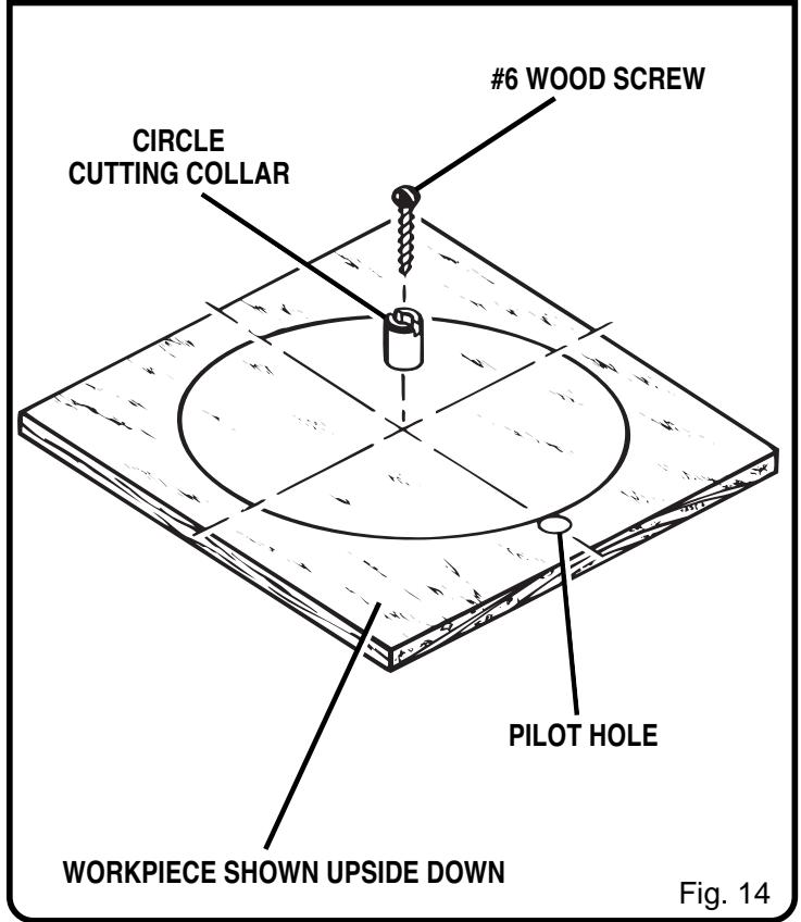 RYOBI 495 - To make set-up: - 2