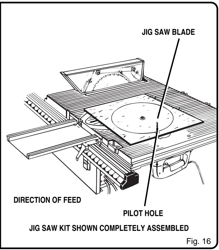 RYOBI 495 - COMPLETED SET-UP FOR CIRCLE CUTTING - 2